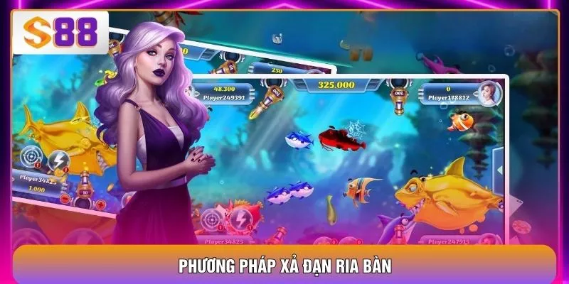 Phương pháp xả đạn ria bàn