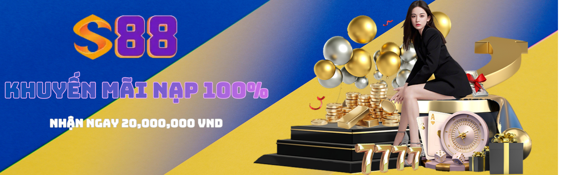 s88vip khuyến mãi nạp 100% nhận ngay 20,000,000 VND