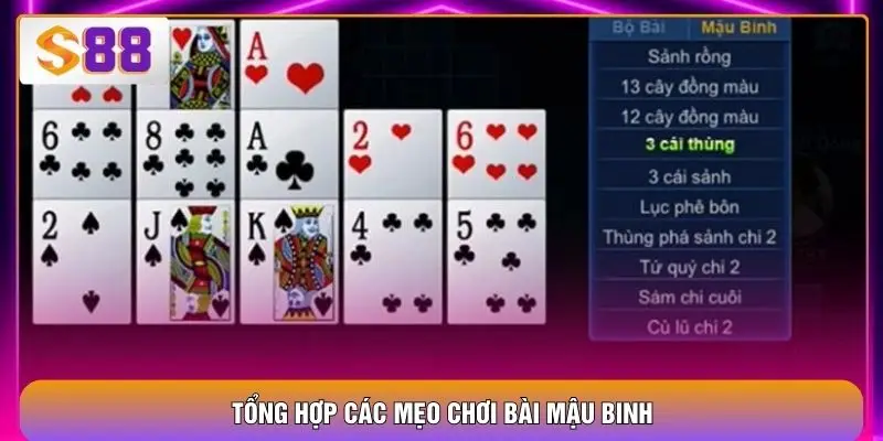 Tổng hợp các mẹo chơi bài Mậu Binh